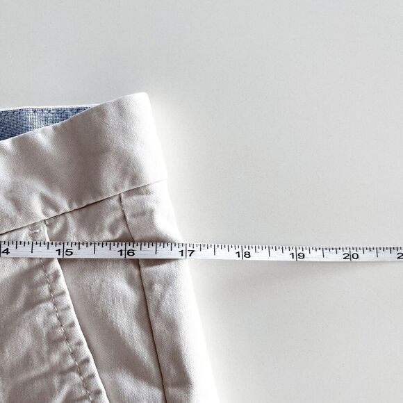 Tommy Hilfiger Mens Mid-Rise Flat Front Slim Fit Chino Pants White 31 - Picture 8 of 9